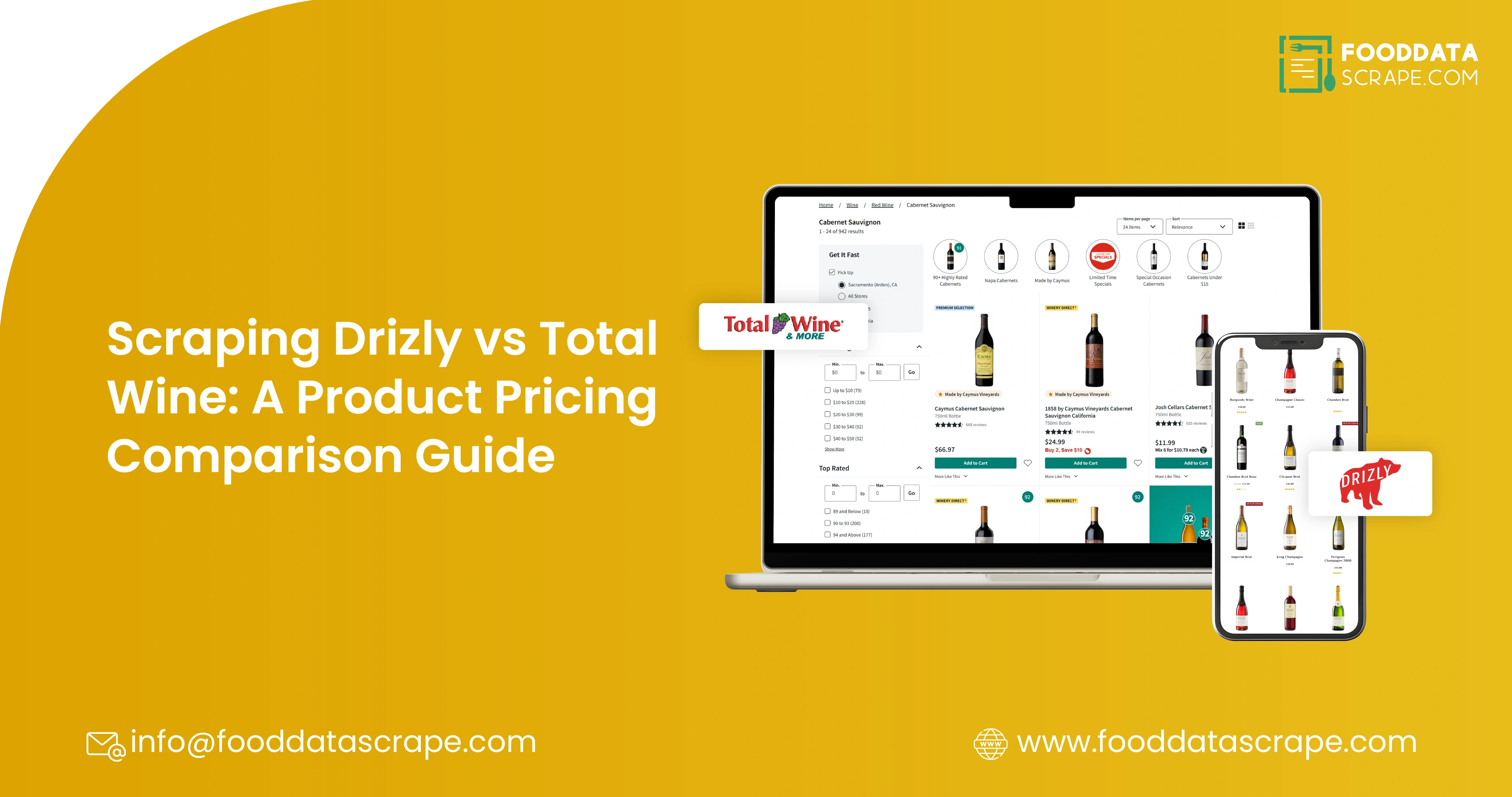 Scraping Drizly vs Total Wine: A Product Pricing Comparison Guide